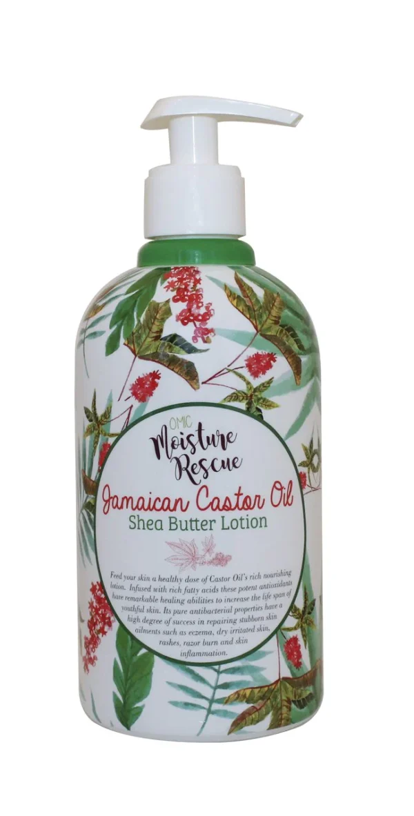 MOISTURE RESCUE SHEA BUTTER LOTION - JAMAICAN CASTOR OIL