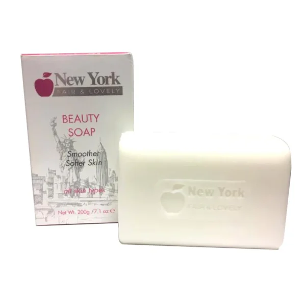 NEW YORK FAIR & LOVELY CLEANSING BAR SOAP 200G